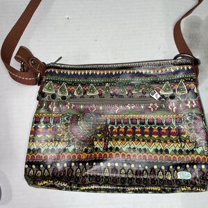 Sakroots Crossbody Purse “Peace” EUC